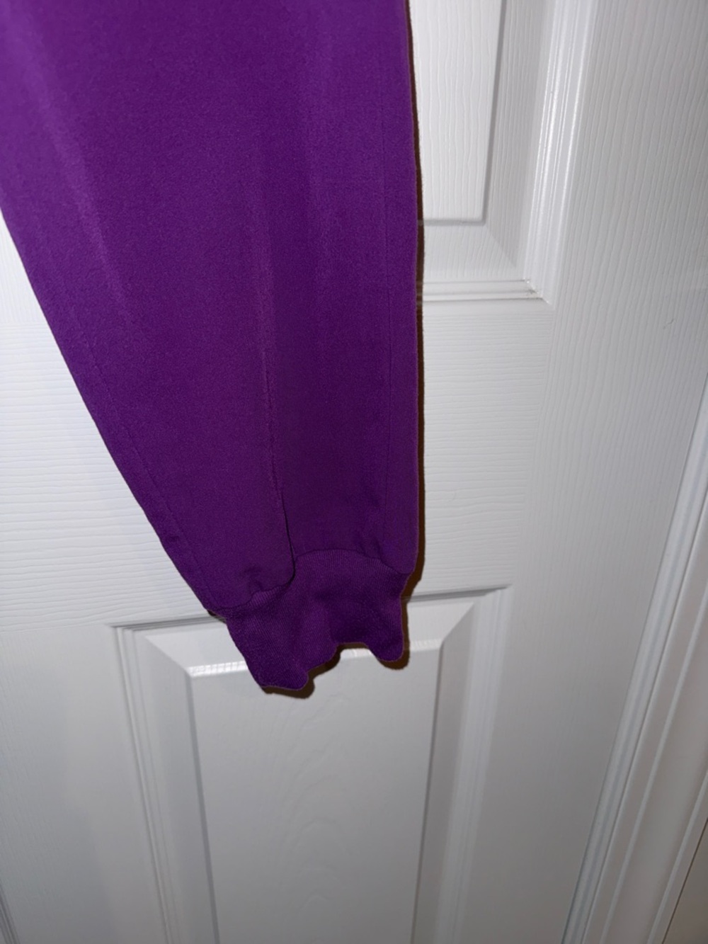 Figs Vibrant Purple V-Neck Scrub Top & Jogger Set - Picture 9 of 13